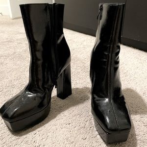Forever 21 platform boots